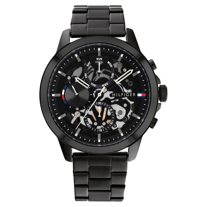 Tommy Hilfiger Men Black Dial Analog Watch