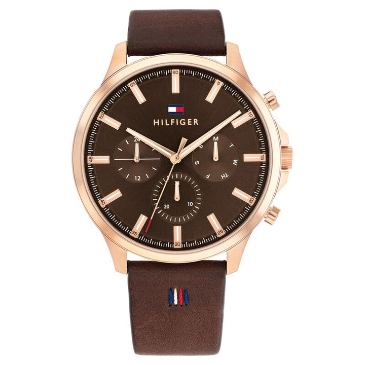 Tommy Hilfiger Brown Dial Quartz Analog Watch For Men