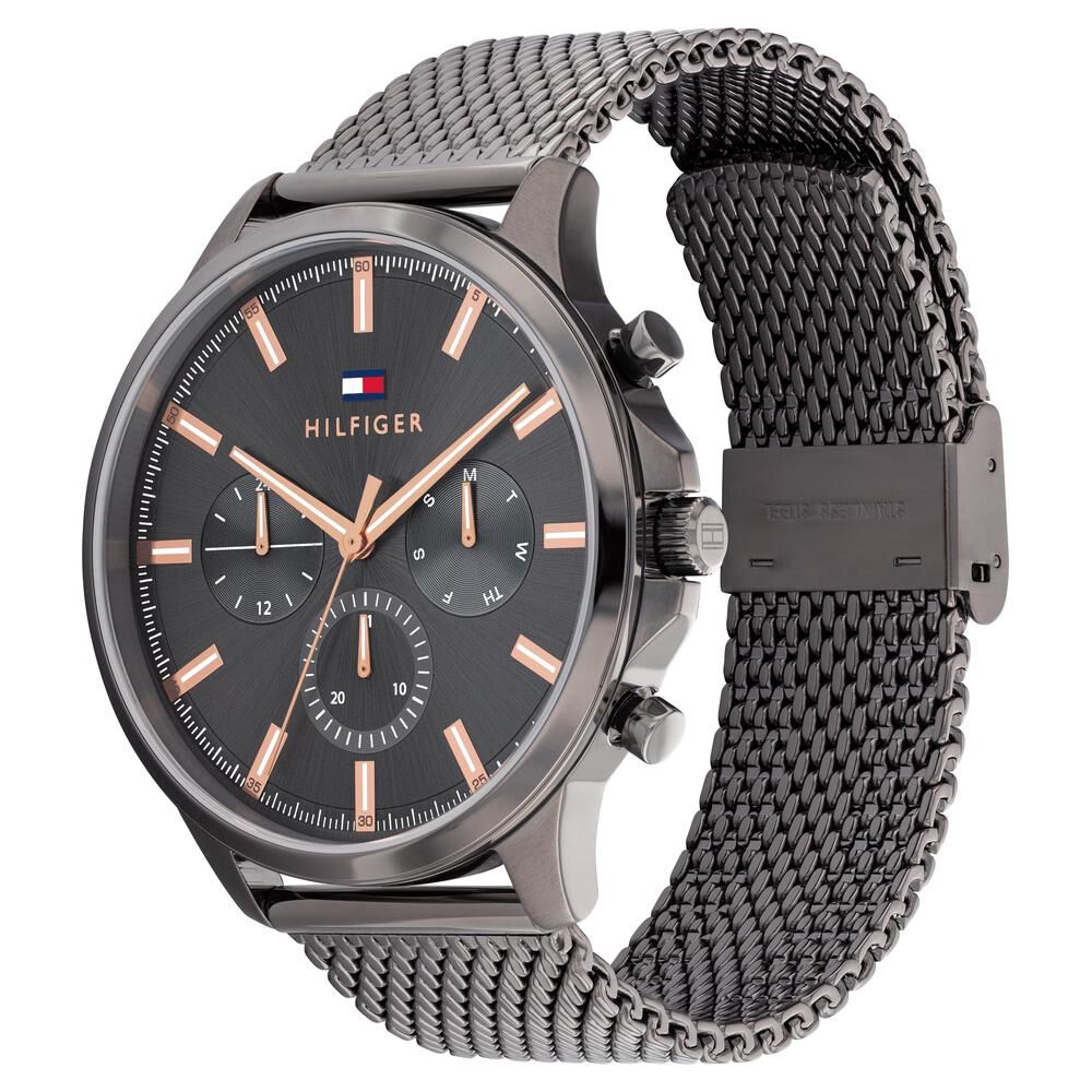 Tommy Hilfiger Grey Dial Quartz Analog Watch For Men