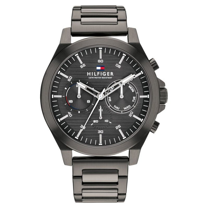 Tommy Hilfiger Grey Dial Stainless Steel Strap Watch For Men