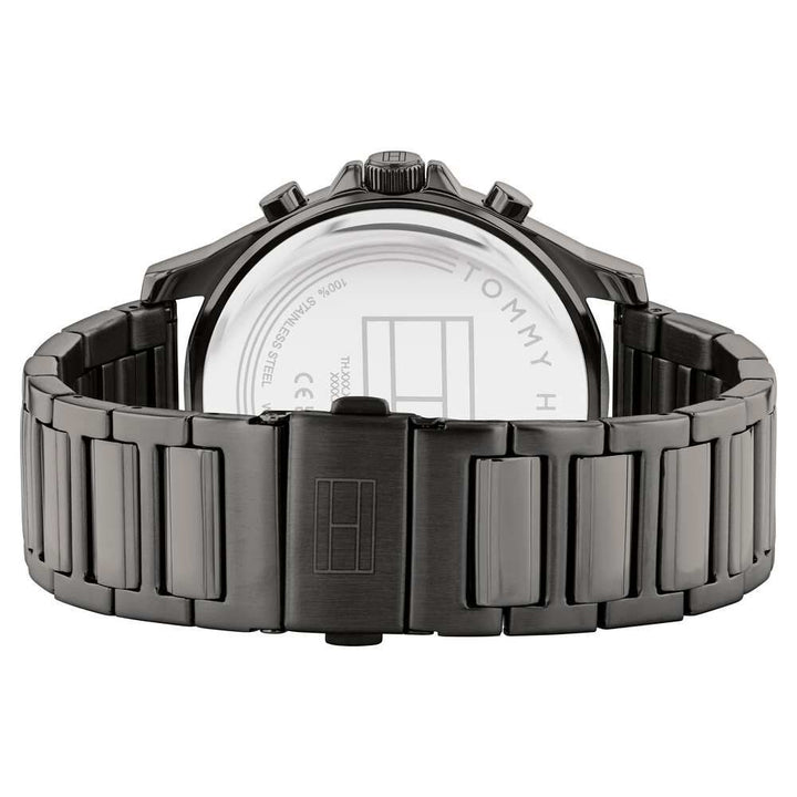 Tommy Hilfiger Grey Dial Stainless Steel Strap Watch For Men
