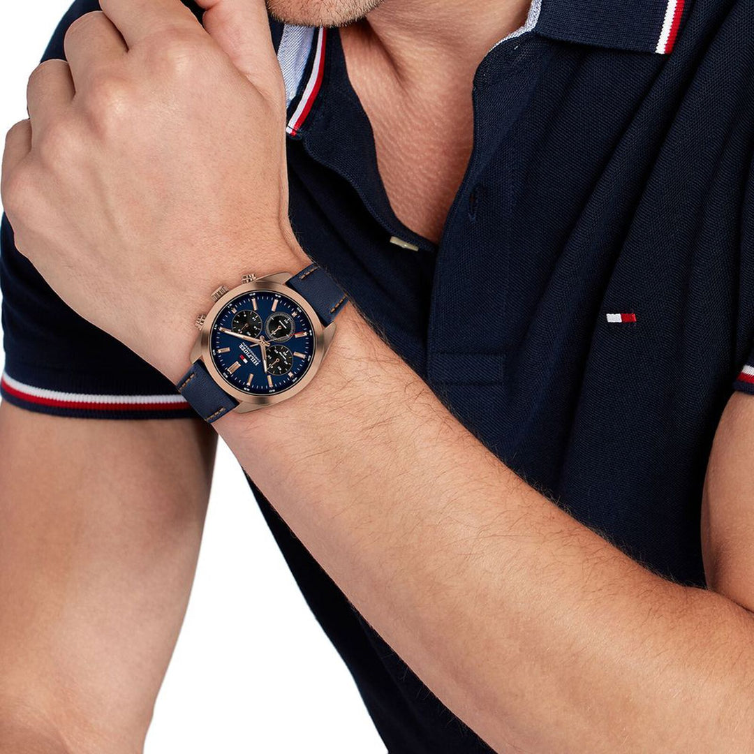 Tommy Hilfiger TH1710721W Blue Dial Men&