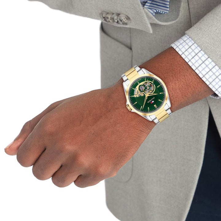 Tommy Hilfiger TH1710737W Green Dial Men&