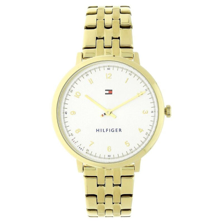 Tommy Hilfiger Quartz Analog Silver Dial Stainless Steel Strap Watch For Women
