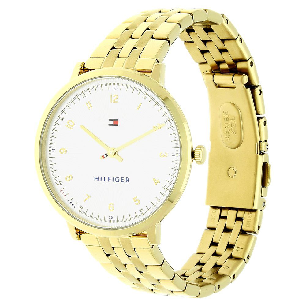 Tommy Hilfiger Quartz Analog Silver Dial Stainless Steel Strap Watch For Women