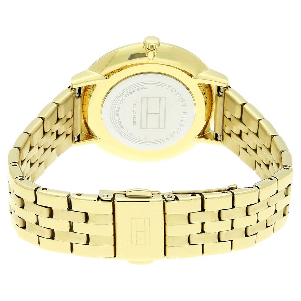 Tommy Hilfiger Quartz Analog Silver Dial Stainless Steel Strap Watch For Women