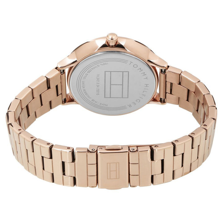 Tommy Hilfiger Quartz Analog Silver Dial Metal Strap Watch For Women