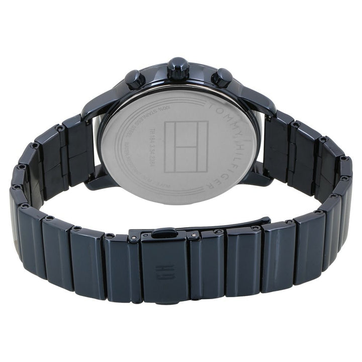 Tommy Hilfiger Quartz Multifunction Blue Dial Metal Strap Watch For Women