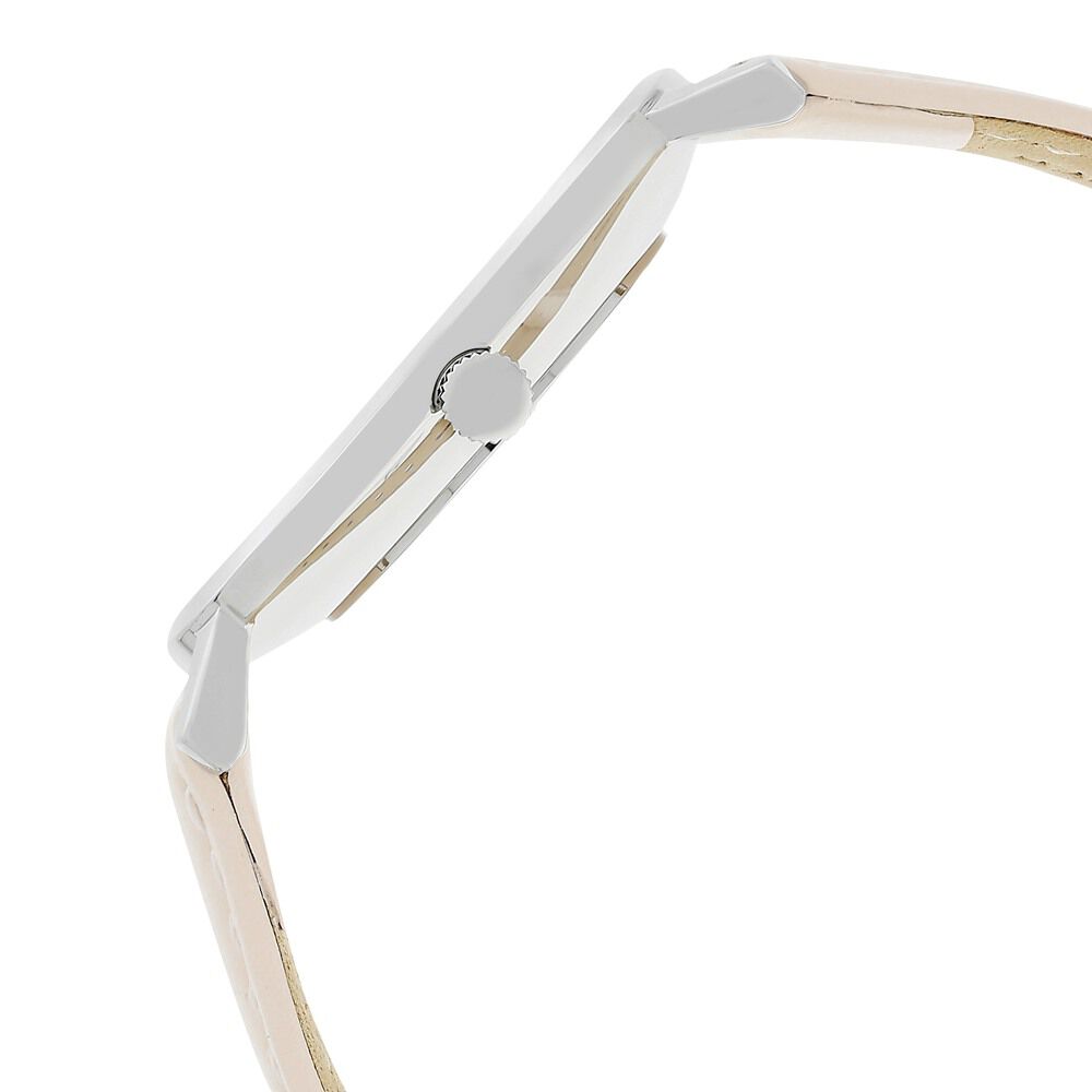 Tommy Hilfiger Quartz Analog Rose Gold Dial Leather Strap Watch For Women