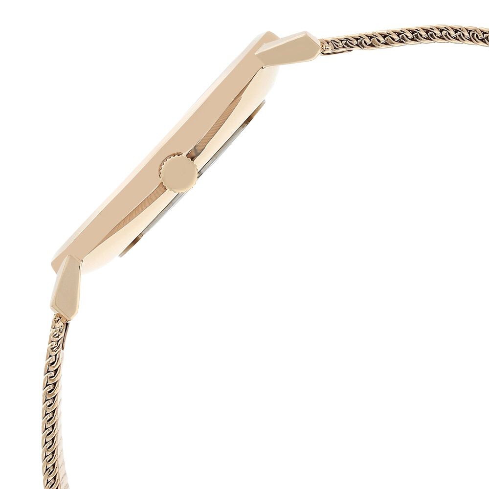 Tommy Hilfiger Quartz Analog Rose Gold Dial Stainless Steel Strap Watch for Women