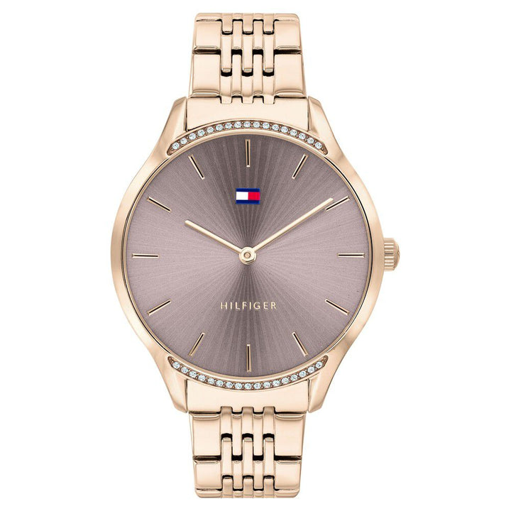 Tommy Hilfiger Quartz Analog Grey Dial Stainless Steel Strap Watch for Women NSTH1782212