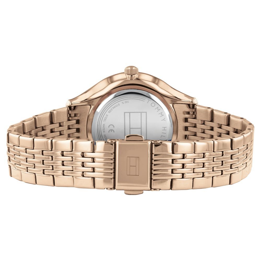 Tommy Hilfiger Quartz Analog Grey Dial Stainless Steel Strap Watch For Women