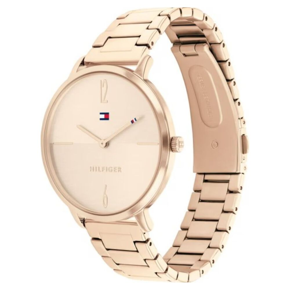 Tommy Hilfiger Quartz Analog Rose Gold Dial Watch for Women - The Watch Factory ®
