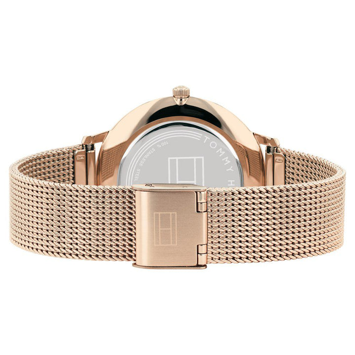 Tommy Hilfiger Quartz Analog Silver Dial Stainless Steel Strap Watch For Women