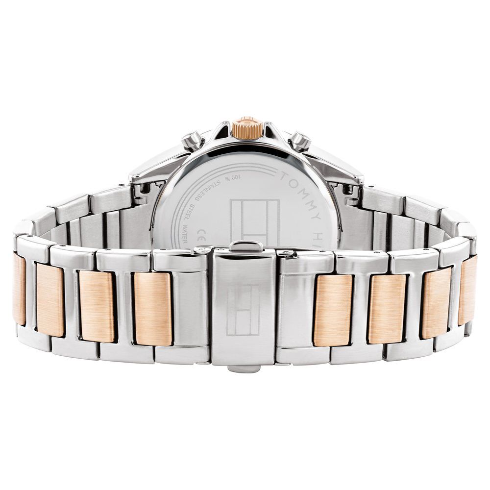 Tommy Hilfiger Quartz Multifunction Grey Dial Stainless Steel Strap Watch For Women