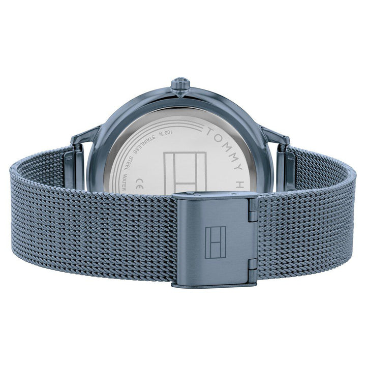 Tommy Hilfiger Quartz Analog Blue Dial Stainless Steel Strap Watch For Women