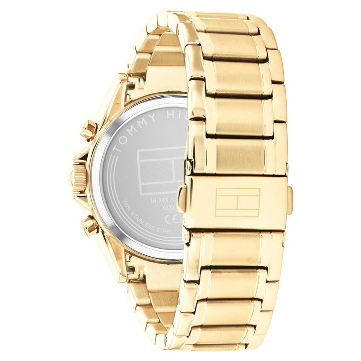 Tommy Hilfiger Quartz Analog Champagne Dial Stainless Steel Strap Watch For Women