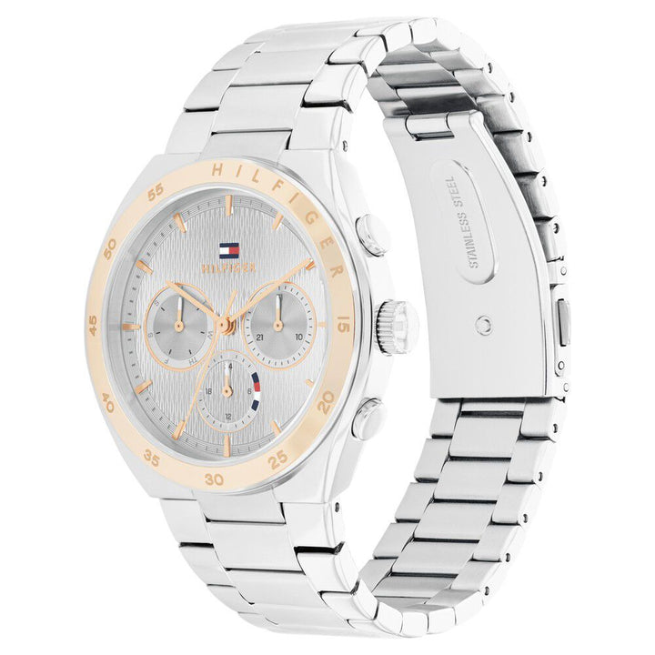 Tommy Hilfiger Quartz Multifunction Silver Dial Stainless Steel Strap Watch for Women TH1782574