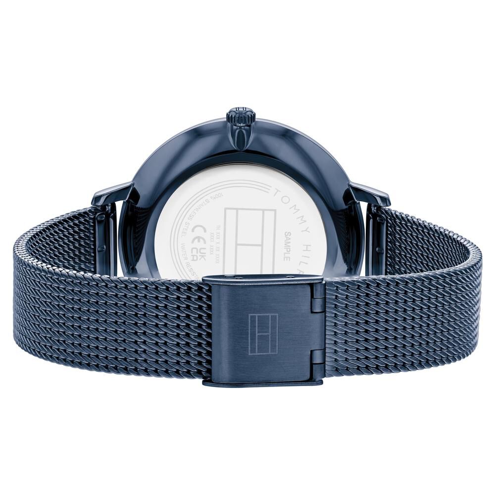 Tommy Hilfiger Quartz Analog Blue Dial Stainless Steel Strap Watch For Women
