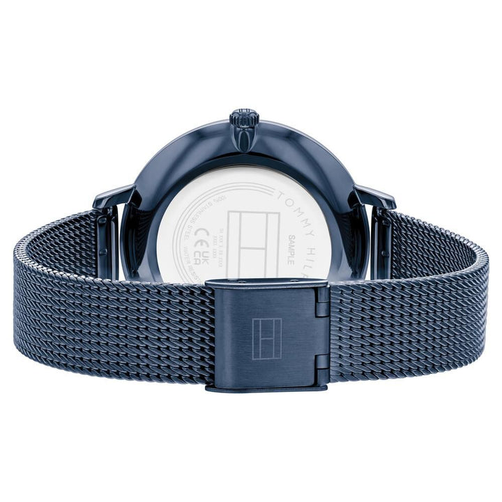 Tommy Hilfiger Quartz Analog Blue Dial Stainless Steel Strap Watch For Women