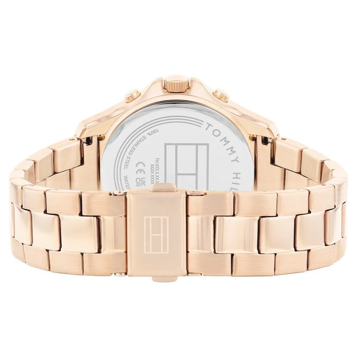 Tommy Hilfiger Quartz Multifunction Silver Stainless Steel Strap For Women