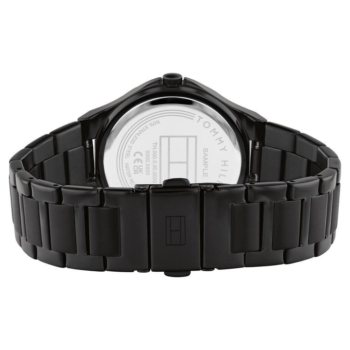 Tommy Hilfiger Quartz Analog Black Stainless Steel Strap for Women TH1782644