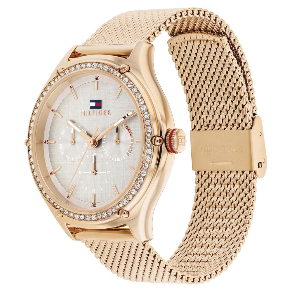 Tommy Hilfiger Quartz Multifunction Grey dial Stainless Steel Strap Watch for Women TH1782653