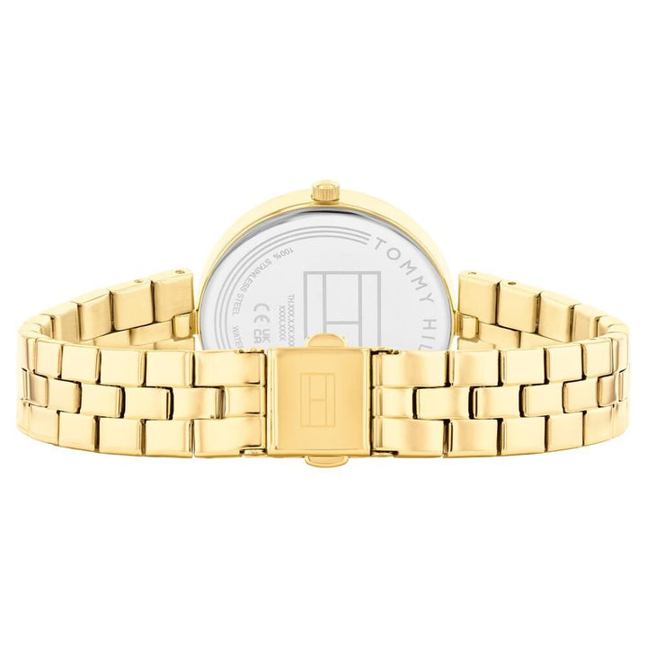 Tommy Hilfiger Quartz Analog Grey Stainless Steel Strap For Women