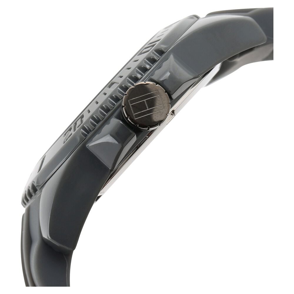 Tommy Hilfiger Quartz Analog Black Dial Plastic Strap Watch for Men-TH1791042J