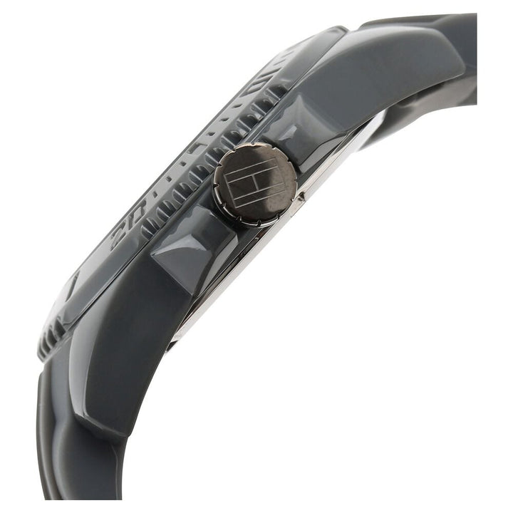 Tommy Hilfiger Quartz Analog Black Dial Plastic Strap Watch for Men-TH1791042J
