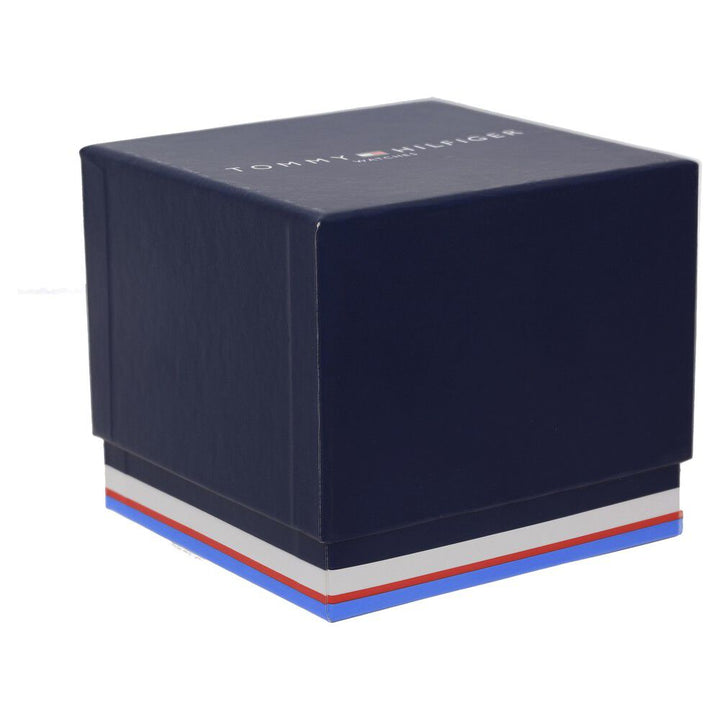 Tommy Hilfiger Quartz Analog Black Dial Silicone Strap Watch for Men-NCTH1791203W