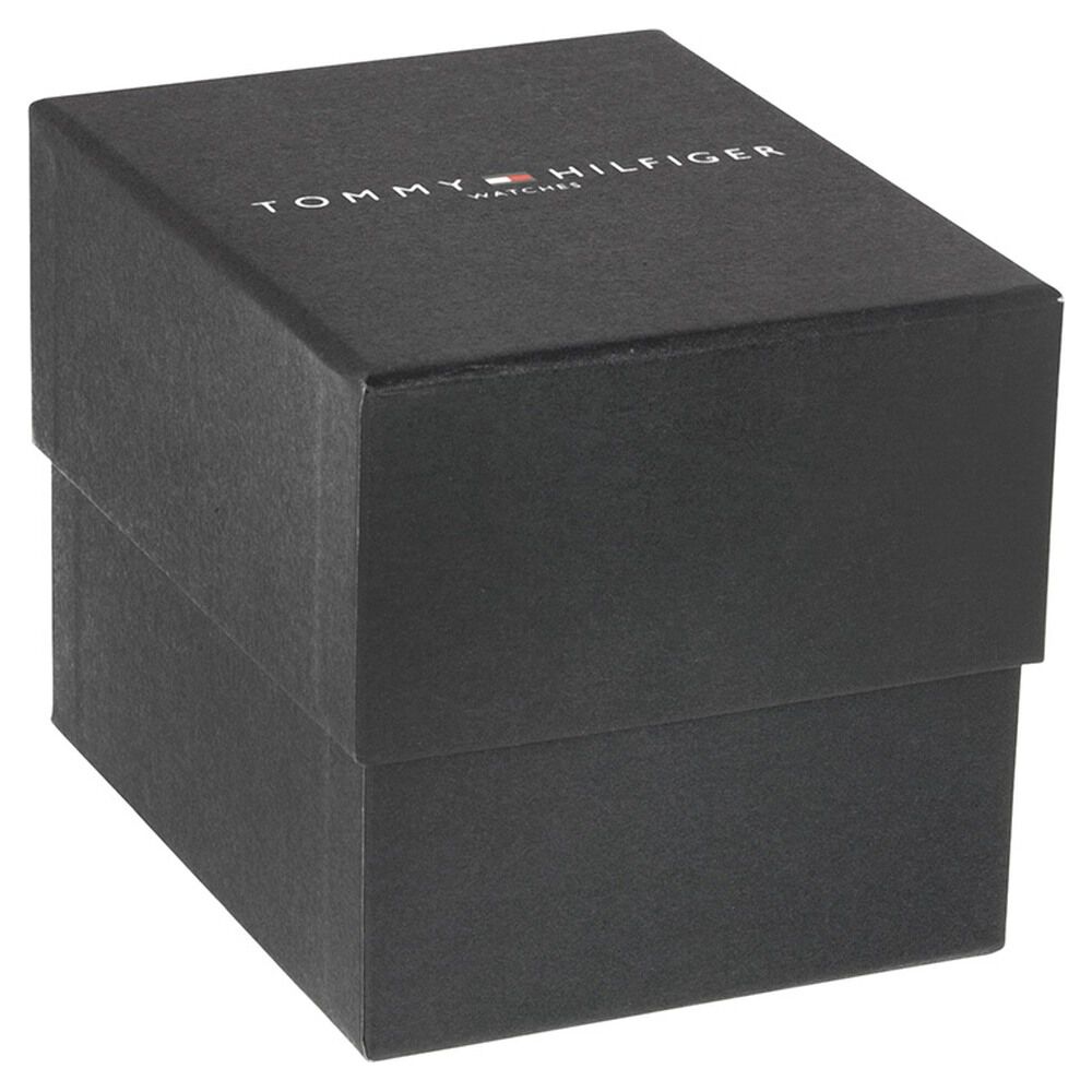 Tommy Hilfiger Quartz Multifunction Beige Dial Leather Strap Watch for Men-NCTH1791208W