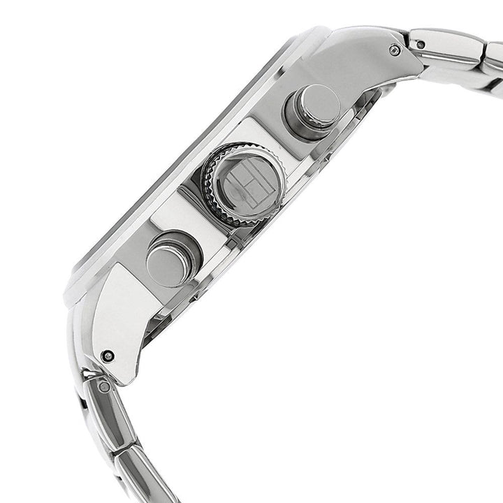 Tommy Hilfiger Quartz Multifunction Blue Dial Metal Strap Watch for Men-NCTH1791242