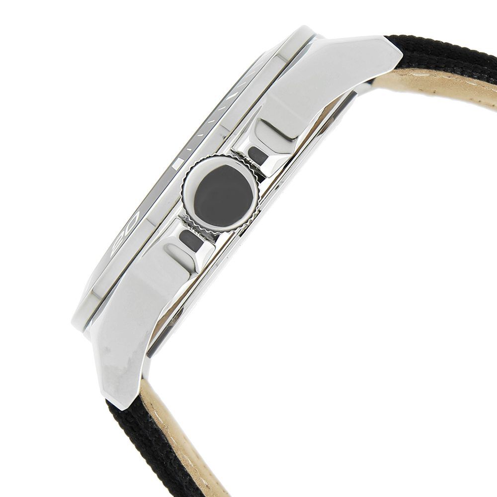 Tommy Hilfiger Quartz Analog Black Dial Fabric Strap Watch for Men-TH1791284J