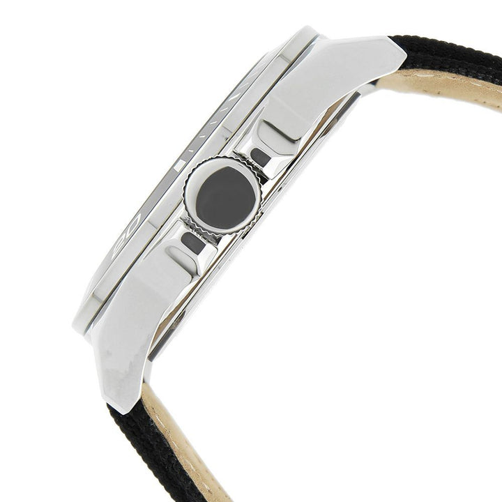 Tommy Hilfiger Quartz Analog Black Dial Fabric Strap Watch for Men-TH1791284J
