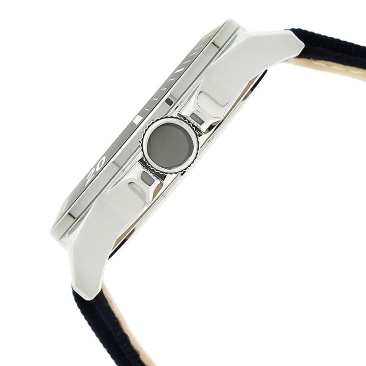 Tommy Hilfiger Quartz Analog Black Dial Leather Strap Watch for Men-TH1791285J