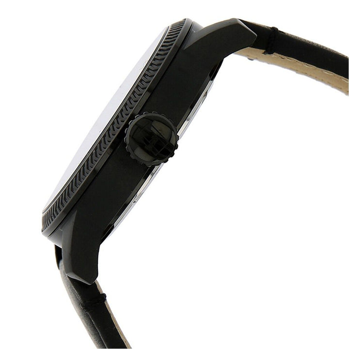 Tommy Hilfiger Quartz Analog with Date Black Dial Leather Strap Watch for Men-NCTH1791314W