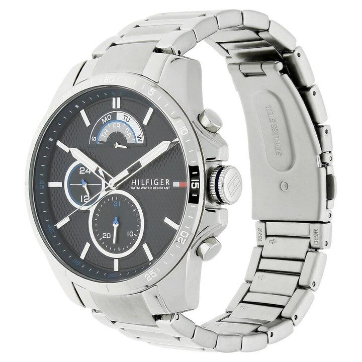 Tommy Hilfiger Quartz Multifunction Blue Dial Stainless Steel Strap Watch For Men