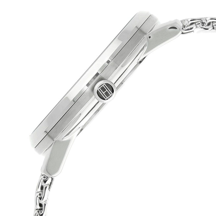 Tommy Hilfiger Quartz Multifunction Blue Dial Stainless Steel Strap Watch for Men-NCTH1791354W