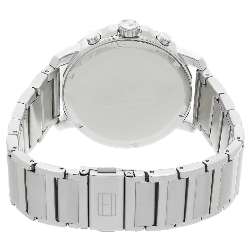 Tommy Hilfiger Quartz Analog Blue Dial Stainless Steel Strap Watch for Men-NCTH1791360W