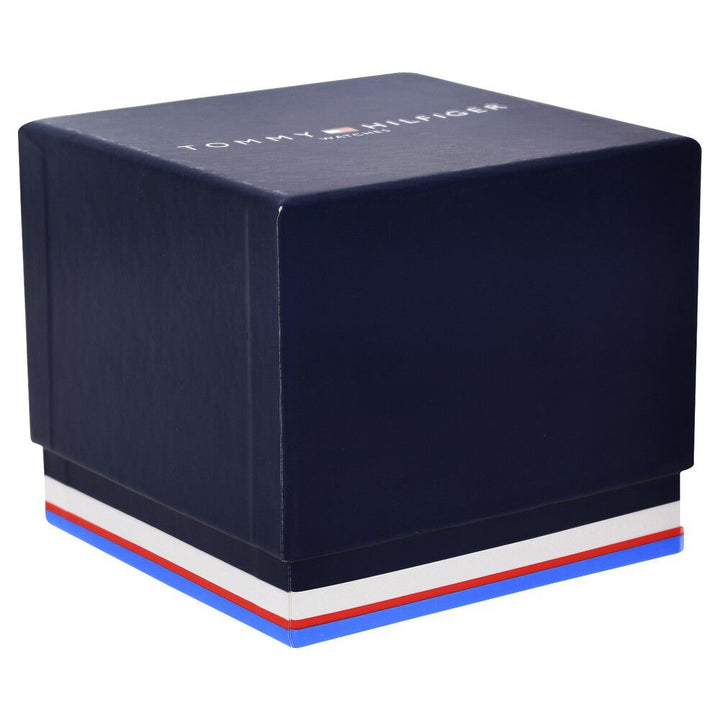 Tommy Hilfiger Quartz Analog Black Dial Stainless Steel Strap Watch for Men-NCTH1791361