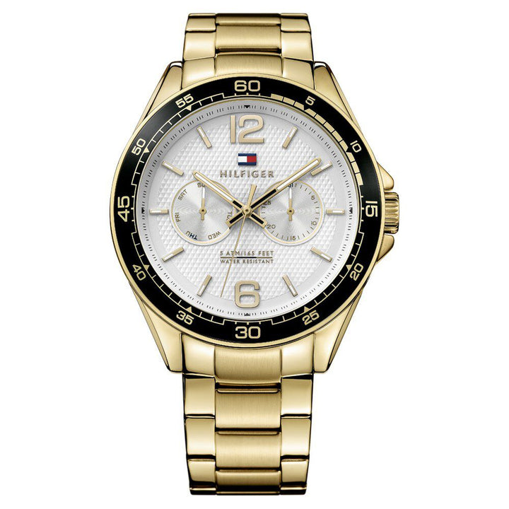 Tommy Hilfiger Quartz Multifunction Silver Dial Stainless Steel Strap Watch for Men-NETH1791365