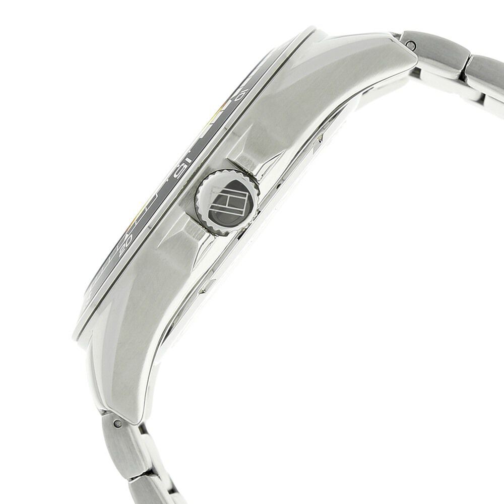 Tommy Hilfiger Quartz Multifunction Blue Dial Stainless Steel Strap Watch for Men-NCTH1791366W