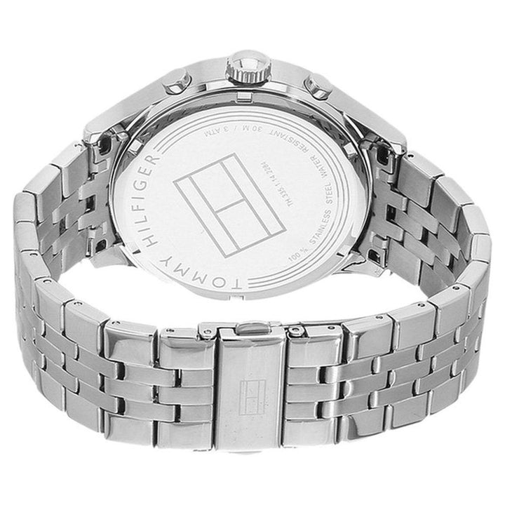 Tommy Hilfiger Quartz Analog Black Dial Stainless Steel Strap Watch for Men-NCTH1791389