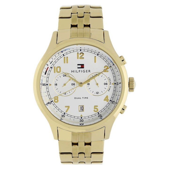 Tommy Hilfiger Quartz Multifunction Silver Dial Watch for Men-TH1791390