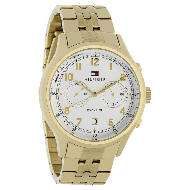 Tommy Hilfiger Quartz Multifunction Silver Dial Watch for Men-TH1791390