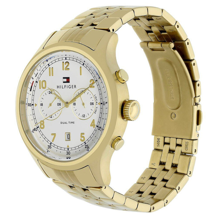 Tommy Hilfiger Quartz Multifunction Silver Dial Watch for Men-TH1791390