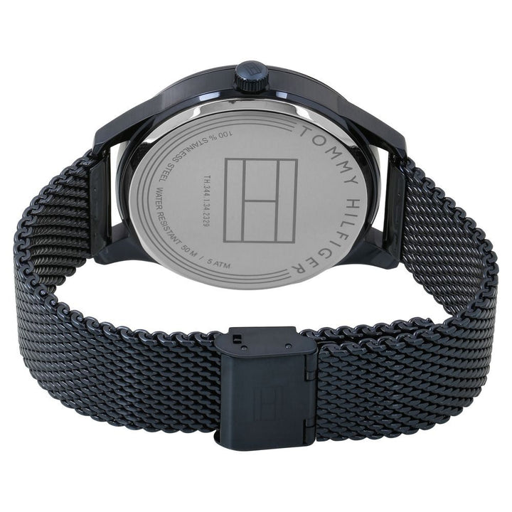 Tommy Hilfiger Quartz Multifunction Blue Dial Metal Strap Watch For Men
