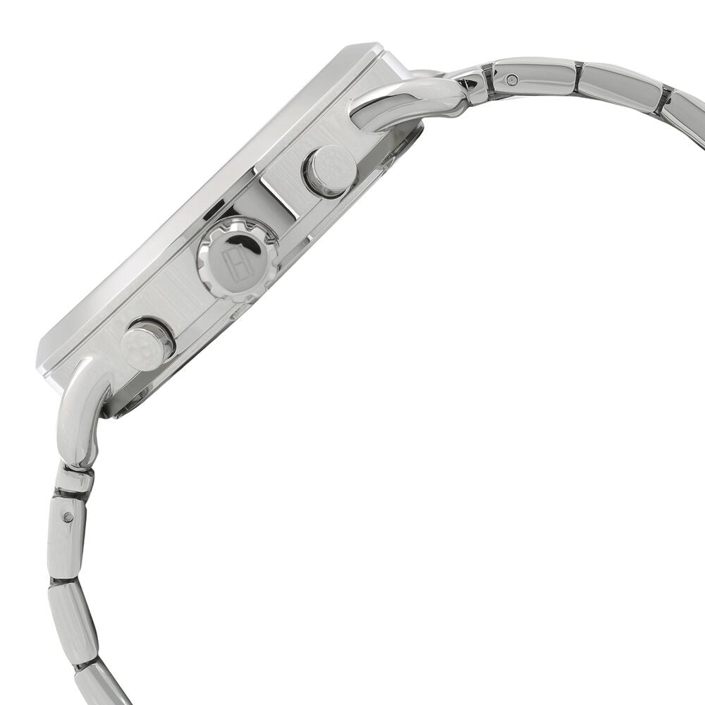 Tommy Hilfiger Quartz Multifunction Black Dial Stainless Steel Strap Watch for Men-NCTH1791422W