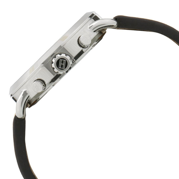 Tommy Hilfiger Quartz Multifunction Blue Dial Leather Strap Watch for Men-NCTH1791424W